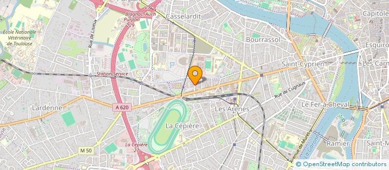 localisation de l'entreprise MONSIEUR BENOIT NAVETTE à TOULOUSE