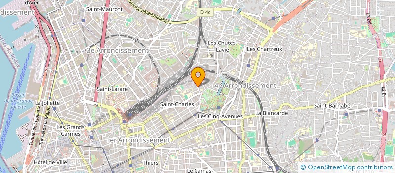 localisation de l'entreprise MONSIEUR BENOIT NEYRAND  MARSEILLE