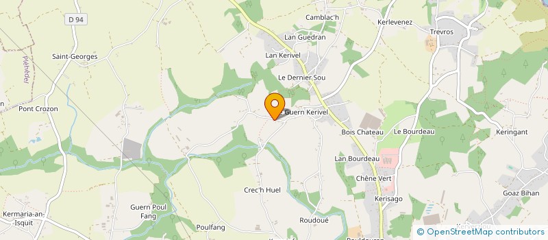 localisation de l'entreprise MONSIEUR BENOIT NIZAN  PLOUHA