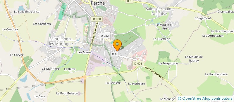 localisation de l'entreprise MONSIEUR BENOIT NOGARO à MORTAGNE-AU-PERCHE