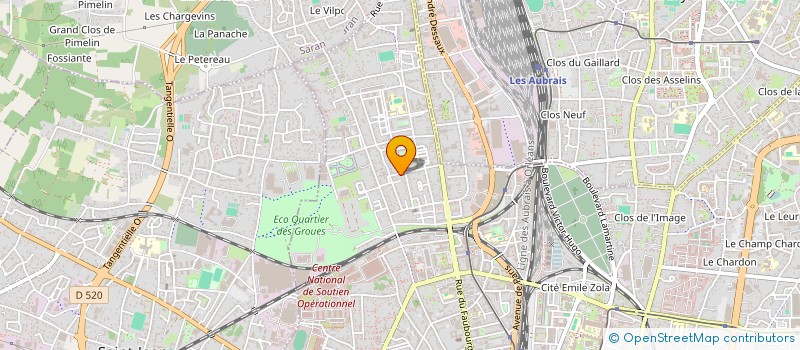 localisation de l'entreprise MONSIEUR BENOIT NOGET à ORLEANS