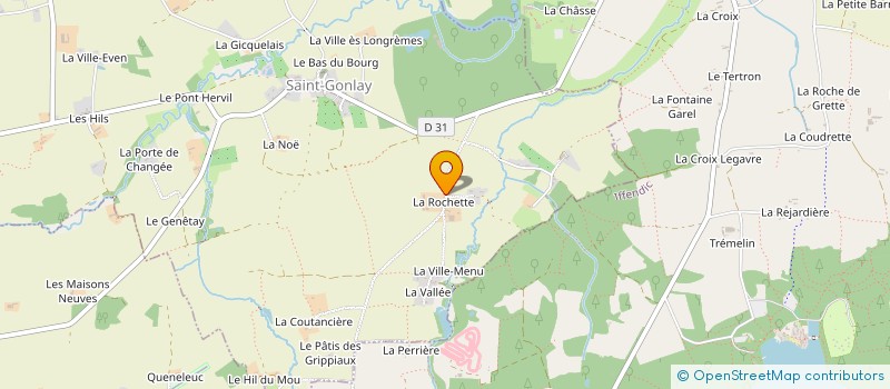 localisation de l'entreprise MONSIEUR BENOIT NOURRY  SAINT-GONLAY