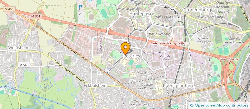 localisation de l'entreprise MONSIEUR BENOIT NOWICKI à STRASBOURG