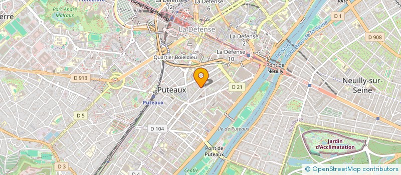 localisation de l'entreprise MONSIEUR BENOIT NUSSMANN  PUTEAUX