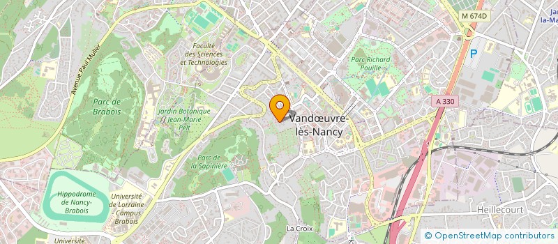 localisation de l'entreprise MONSIEUR BENOIT OLIVIER  NANCY