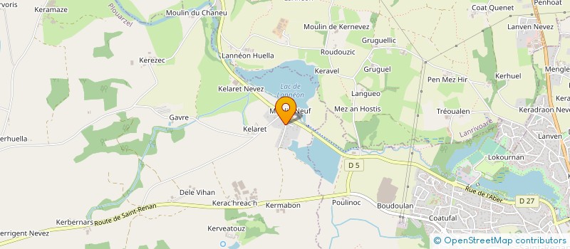 localisation de l'entreprise MONSIEUR BENOIT ORY à PLOUARZEL