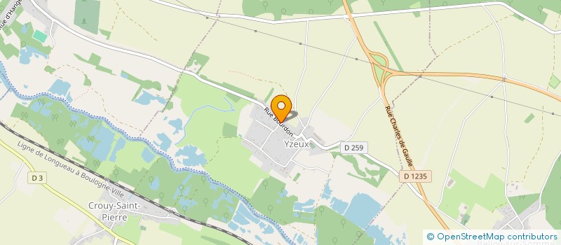 localisation de l'entreprise MONSIEUR BENOIT PACCEU  BOURDON