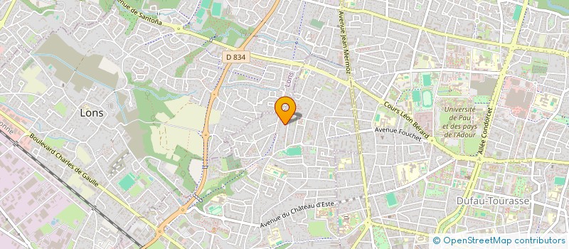 localisation de l'entreprise MONSIEUR BENOIT PACE à BILLERE