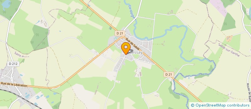 localisation de l'entreprise MONSIEUR BENOIT PAICHARD  BOUESSAY