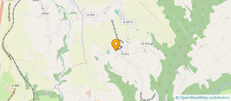 localisation de l'entreprise MONSIEUR BENOIT PALOUS  CAMBOULAZET