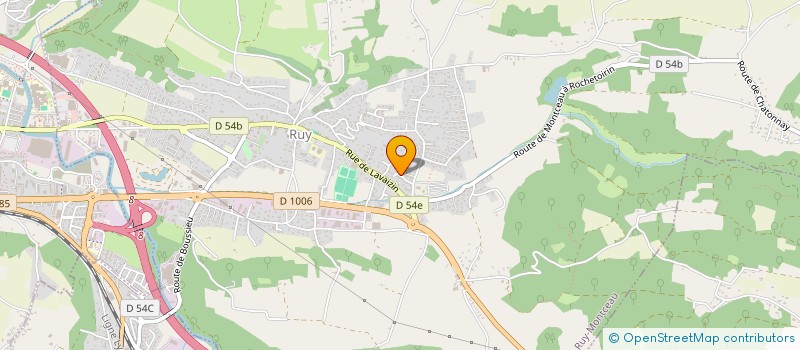 localisation de l'entreprise MONSIEUR BENOIT PARNEIX  RUY-MONTCEAU