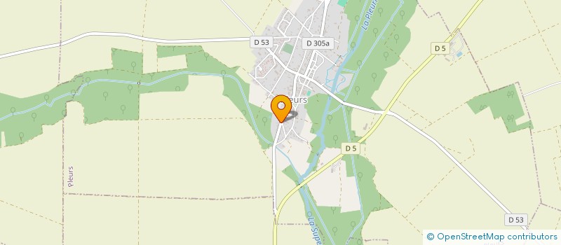 localisation de l'entreprise MONSIEUR BENOIT PARREY  PLEURS