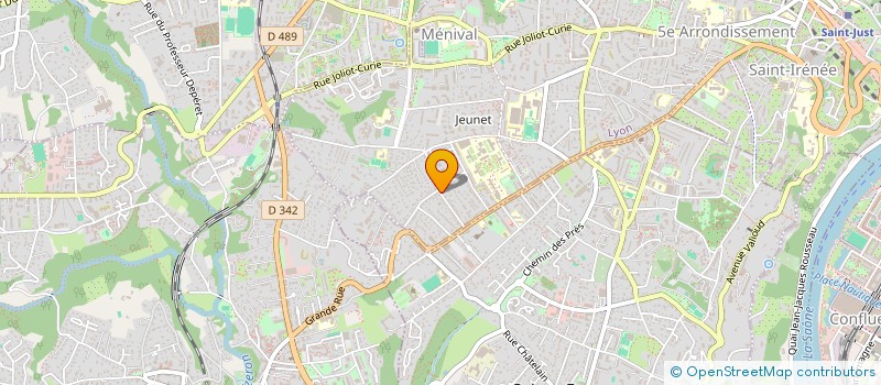localisation de l'entreprise MONSIEUR BENOIT PASINI à LYON