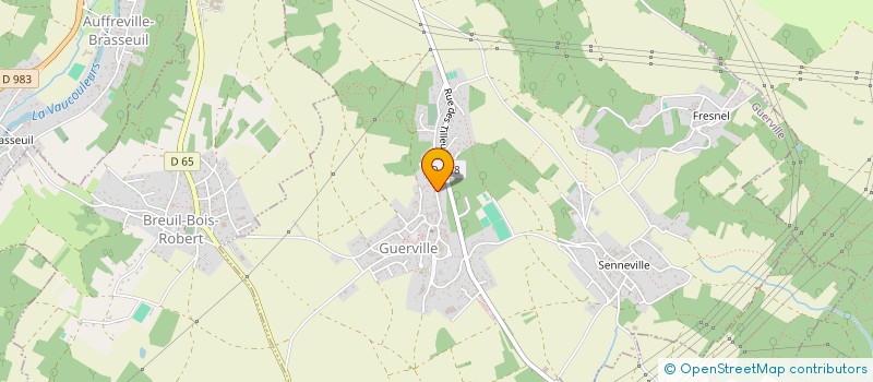 localisation de l'entreprise MONSIEUR BENOIT PASQUET  GUERVILLE