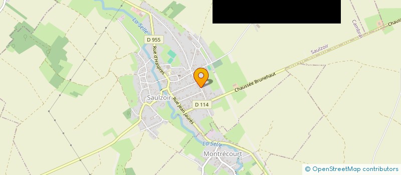 localisation de l'entreprise MONSIEUR BENOIT PAUL  SAULZOIR