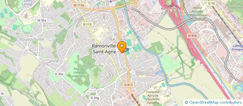 localisation de l'entreprise MONSIEUR BENOIT PAUL JACQUES STURMA  RAMONVILLE-SAINT-AGNE