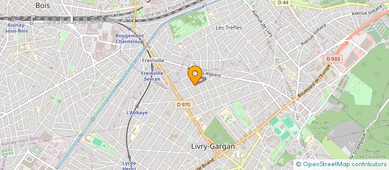 localisation de l'entreprise MONSIEUR BENOIT PAVAGEAU à LIVRY-GARGAN