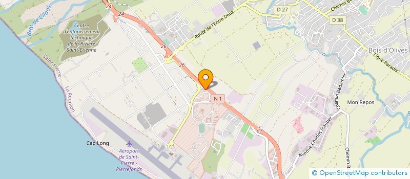 localisation de l'entreprise MONSIEUR BENOIT PAYET  SAINT-LOUIS