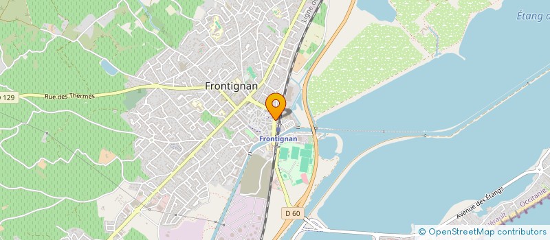 localisation de l'entreprise MONSIEUR BENOIT PECETTO à FRONTIGNAN