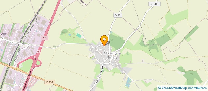 localisation de l'entreprise MONSIEUR BENOIT PECQUEUR  MONCHY-LE-PREUX