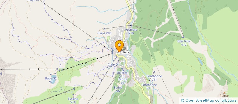 localisation de l'entreprise MONSIEUR BENOIT PERIER  VARS