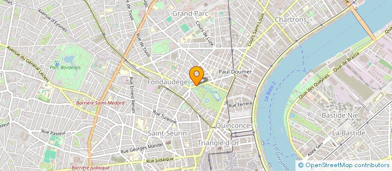 localisation de l'entreprise MONSIEUR BENOIT PERINGUEY  BORDEAUX