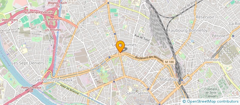 localisation de l'entreprise MONSIEUR BENOIT PERNET à TOULOUSE