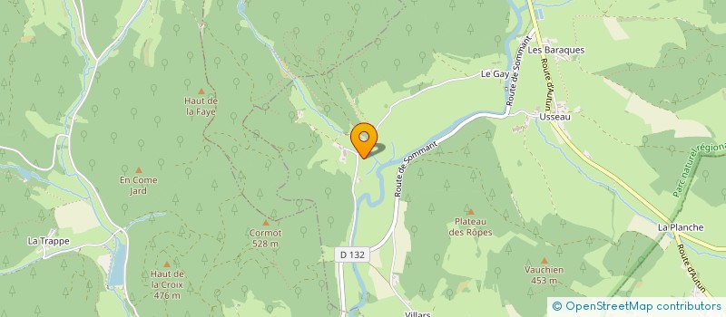 localisation de l'entreprise MONSIEUR BENOIT PERRETTE  LUCENAY-L EVEQUE