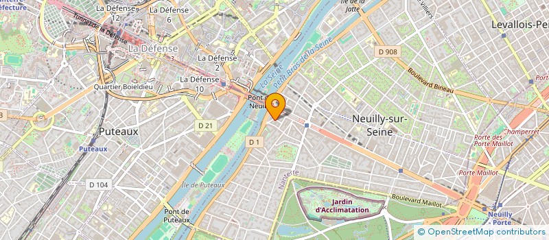 localisation de l'entreprise MONSIEUR BENOIT PERRILLAT à NEUILLY-SUR-SEINE