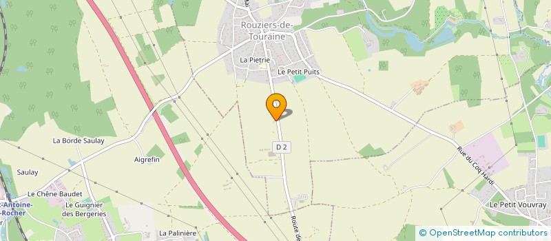 localisation de l'entreprise MONSIEUR BENOIT PETIT à ROUZIERS-DE-TOURAINE