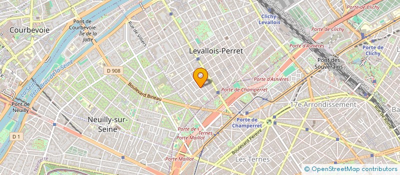 localisation de l'entreprise MONSIEUR BENOIT PETIT à LEVALLOIS-PERRET