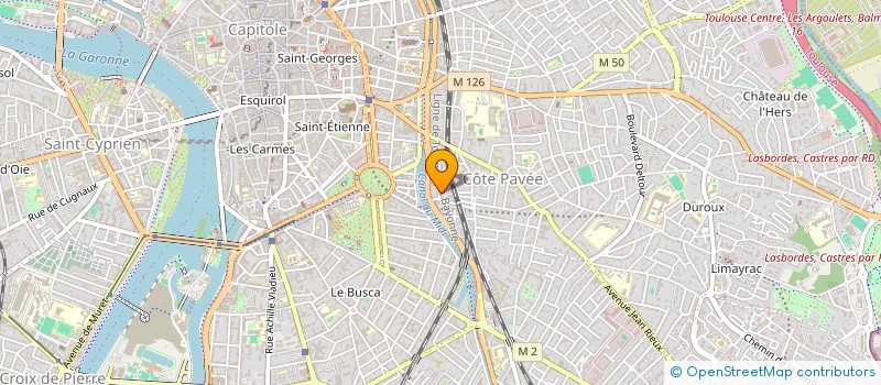 localisation de l'entreprise MONSIEUR BENOIT PETIT à TOULOUSE