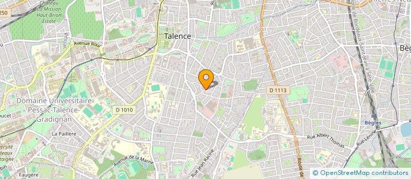 localisation de l'entreprise MONSIEUR BENOIT PEYRONNET  CHANCELADE