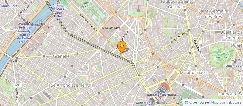 localisation de l'entreprise MONSIEUR BENOIT PFISTER  PARIS