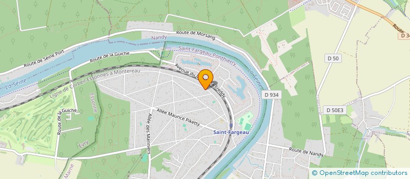 localisation de l'entreprise MONSIEUR BENOIT PIERCO  SAINT-FARGEAU-PONTHIERRY