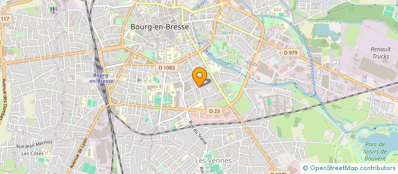 localisation de l'entreprise MONSIEUR BENOIT PILLET  BOURG-EN-BRESSE