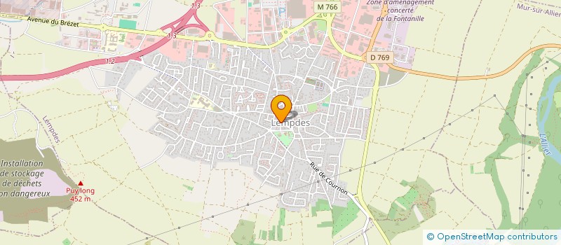 localisation de l'entreprise MONSIEUR BENOIT PINDON  LEMPDES