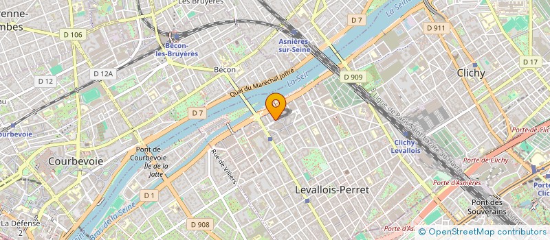 localisation de l'entreprise MONSIEUR BENOIT PINGLE à LEVALLOIS-PERRET