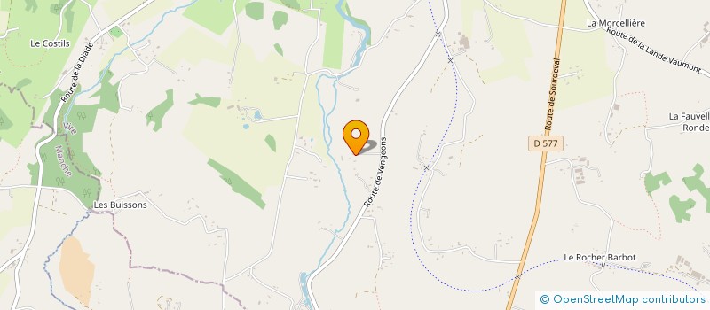 localisation de l'entreprise MONSIEUR BENOIT PIQUET  VIRE NORMANDIE