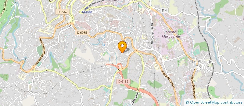 localisation de l'entreprise MONSIEUR BENOIT PIVA à GRASSE