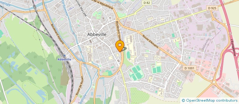 localisation de l'entreprise MONSIEUR BENOIT POIRET à ABBEVILLE