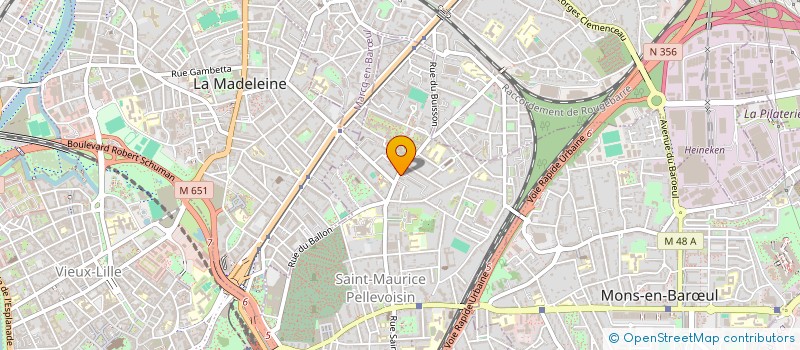 localisation de l'entreprise MONSIEUR BENOIT POIX à LILLE