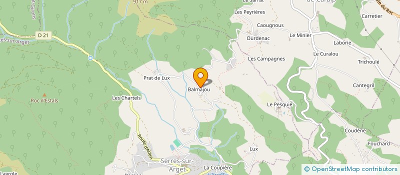 localisation de l'entreprise MONSIEUR BENOIT POL à SERRES-SUR-ARGET
