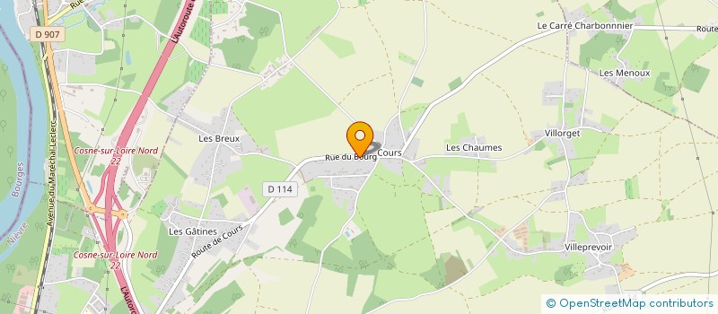 localisation de l'entreprise MONSIEUR BENOIT POURSIN à SAINT-PERE