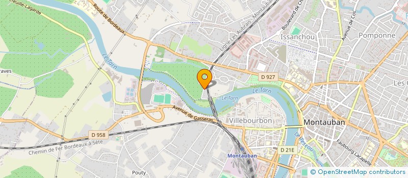 localisation de l'entreprise MONSIEUR BENOIT PRADINES  MONTAUBAN