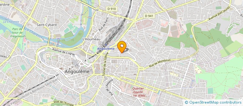 localisation de l'entreprise MONSIEUR BENOIT PRETESEILLE à ANGOULEME