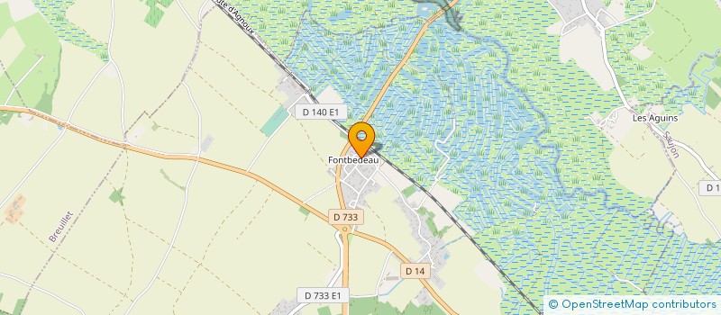 localisation de l'entreprise MONSIEUR BENOIT PREVILLE  SAINT-SULPICE-DE-ROYAN