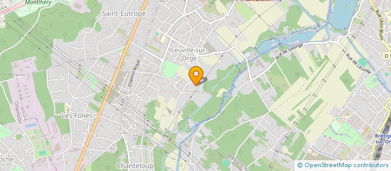 localisation de l'entreprise MONSIEUR BENOIT PRINCE  LEUVILLE-SUR-ORGE