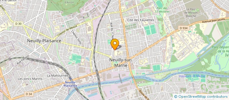 localisation de l'entreprise MONSIEUR BENOIT PRON à NEUILLY-SUR-MARNE