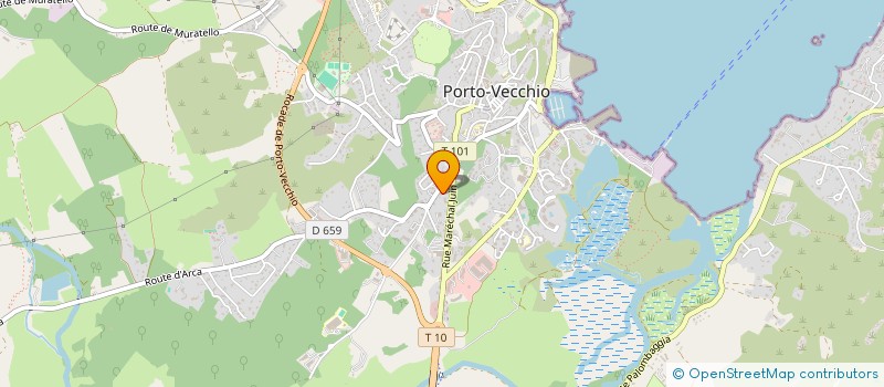 localisation de l'entreprise MONSIEUR BENOIT PRUVOST à PORTO VECCHIO